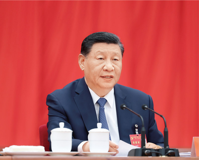 　　中國(guó)共產(chǎn)黨第二十屆中央委員會(huì)第三次全體會(huì)議，于2024年7月15日至18日在北京舉行。中央委員會(huì)總書記習(xí)近平作重要講話。 新華社記者 鞠鵬/攝